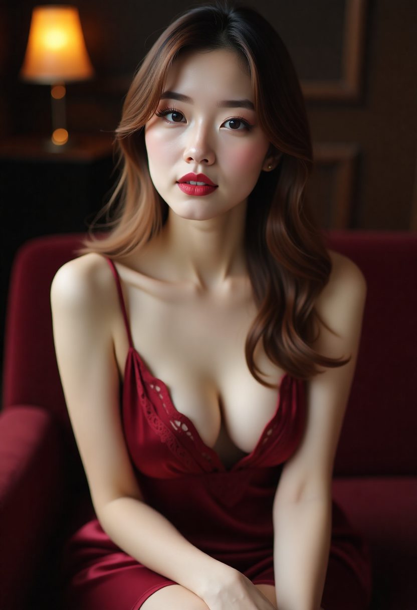 沙漠电影人物与远景构图
